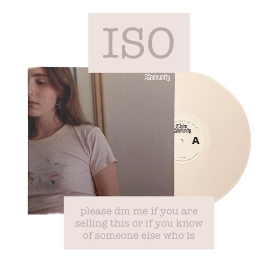 🦋I am iso the Clairo Immunity Beige Vinyl🦋 🌸please... - Depop