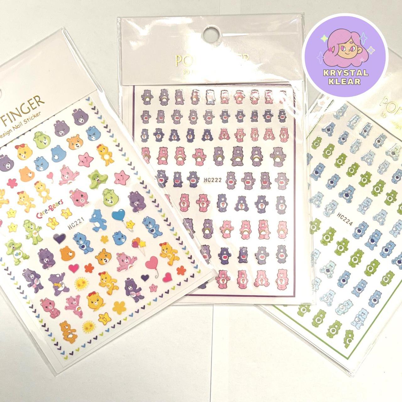 Care Bears Nails Stickers! 😍 —————————- Pʀᴏᴅᴜᴄᴛ... - Depop