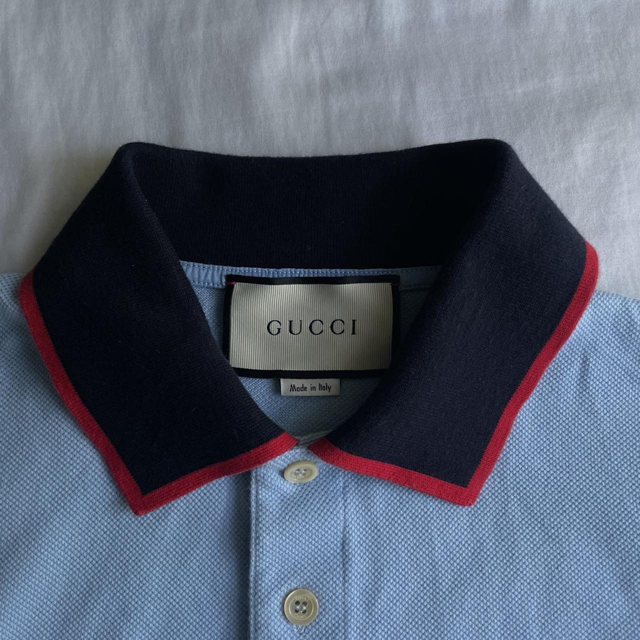 Gucci Polo Shirts Black GG Short Sleeve With Tag - Depop
