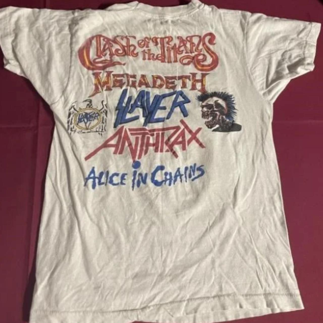 Vintage Anthrax / Megadeth Clash Of Titans T-Shirt