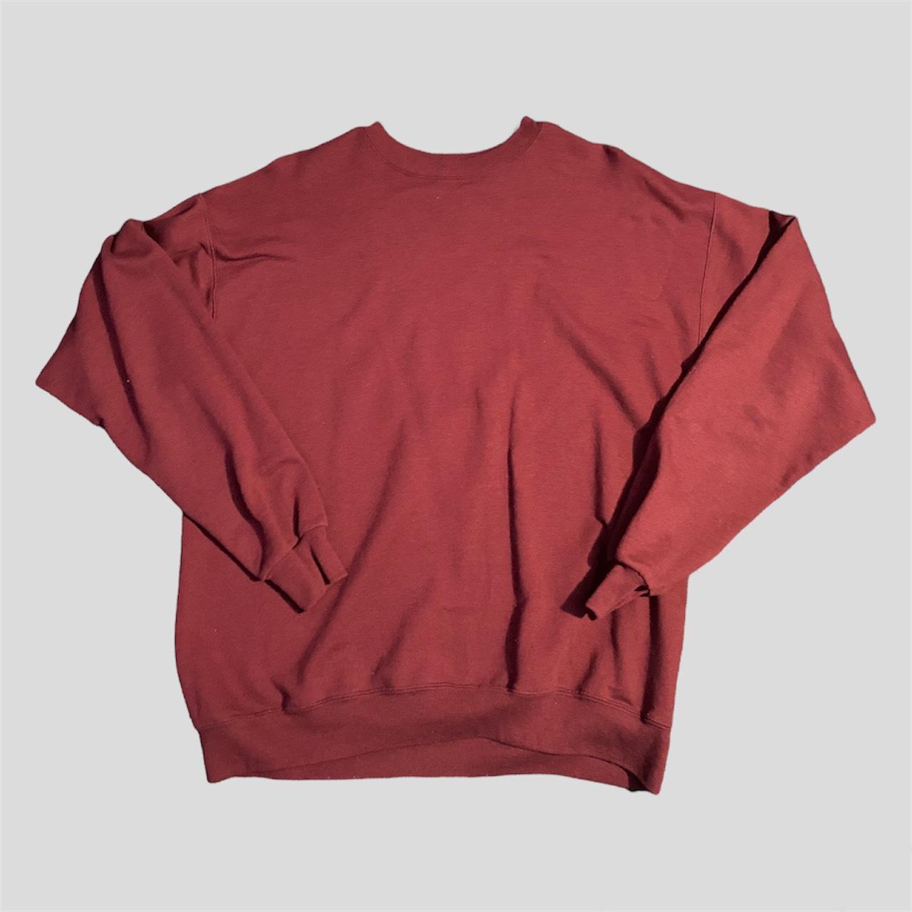 Vintage discount maroon sweatshirt