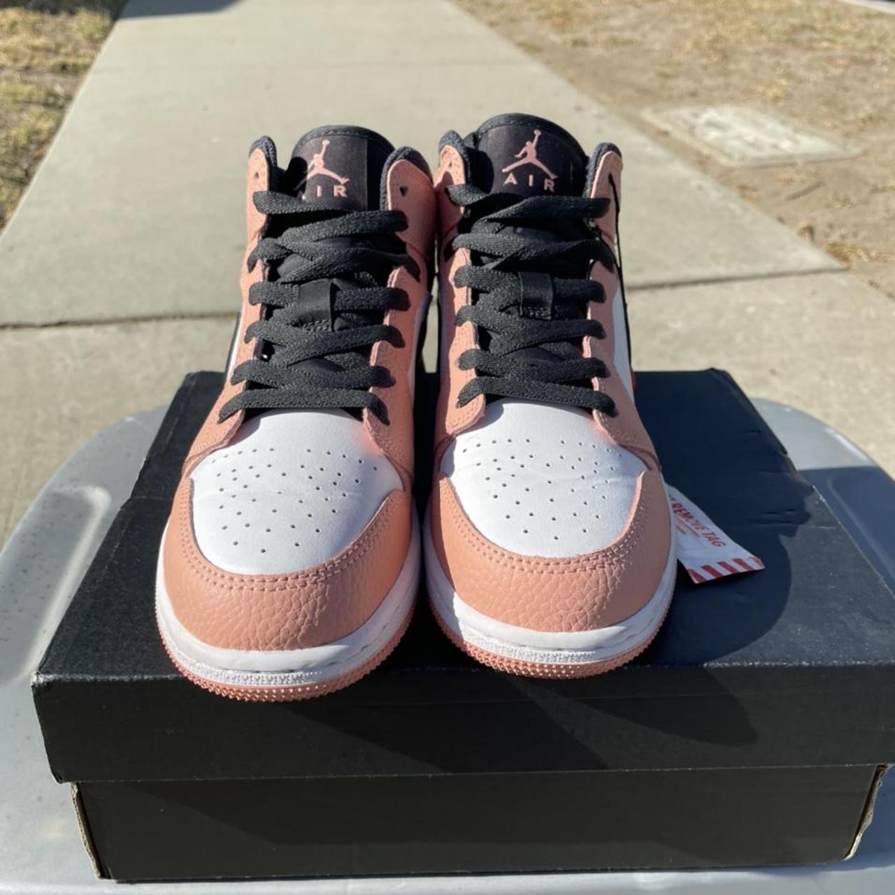 womens jordans pink quartz