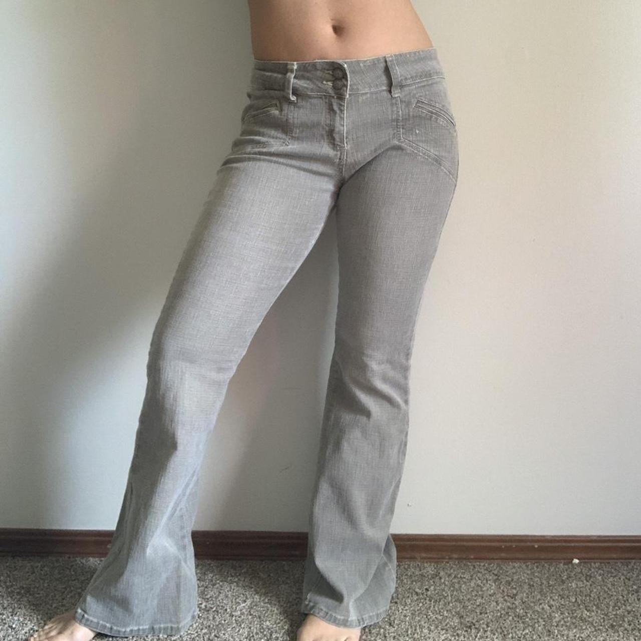 BeBop Women's Grey Jeans (2)