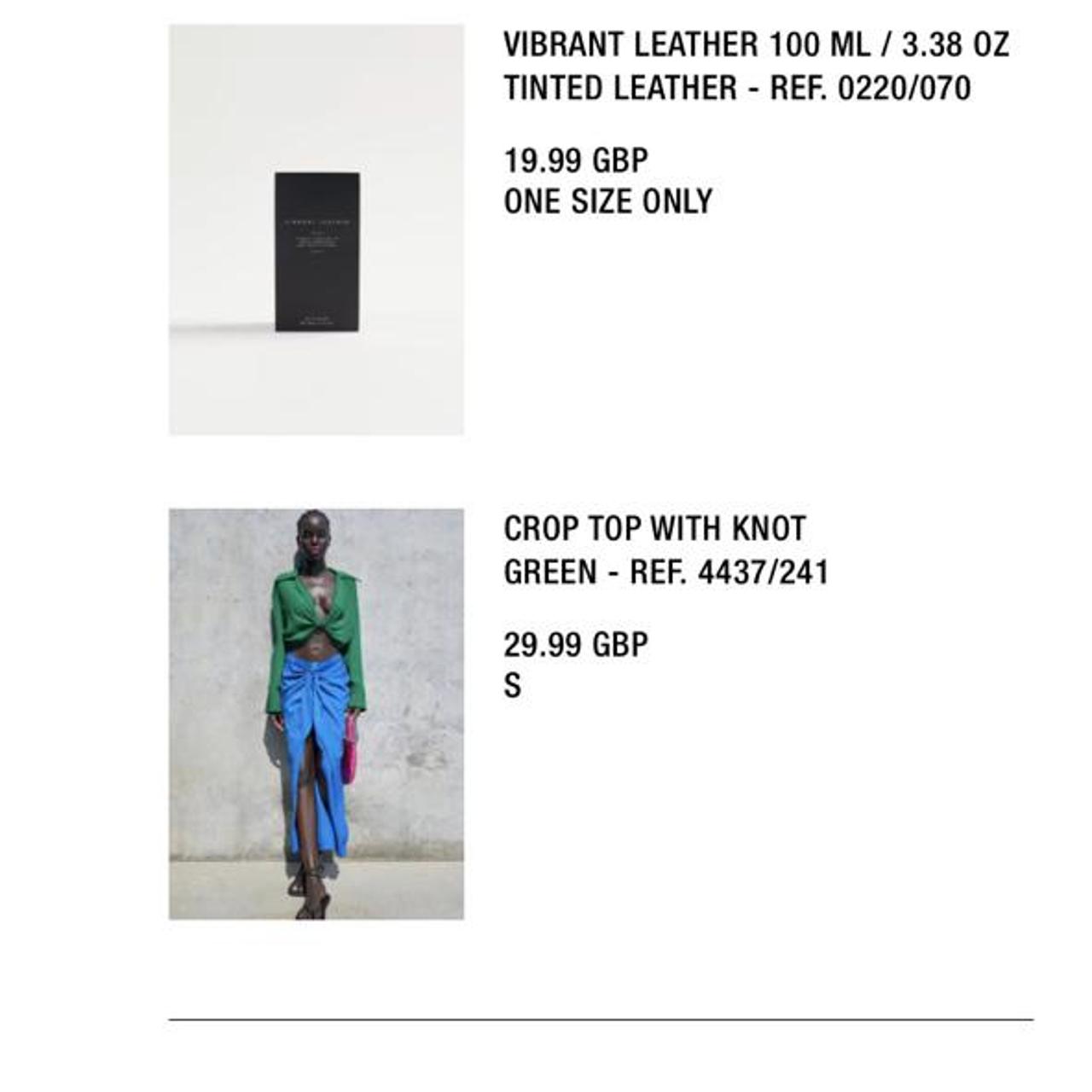 Zara Women's Crop-top (2)