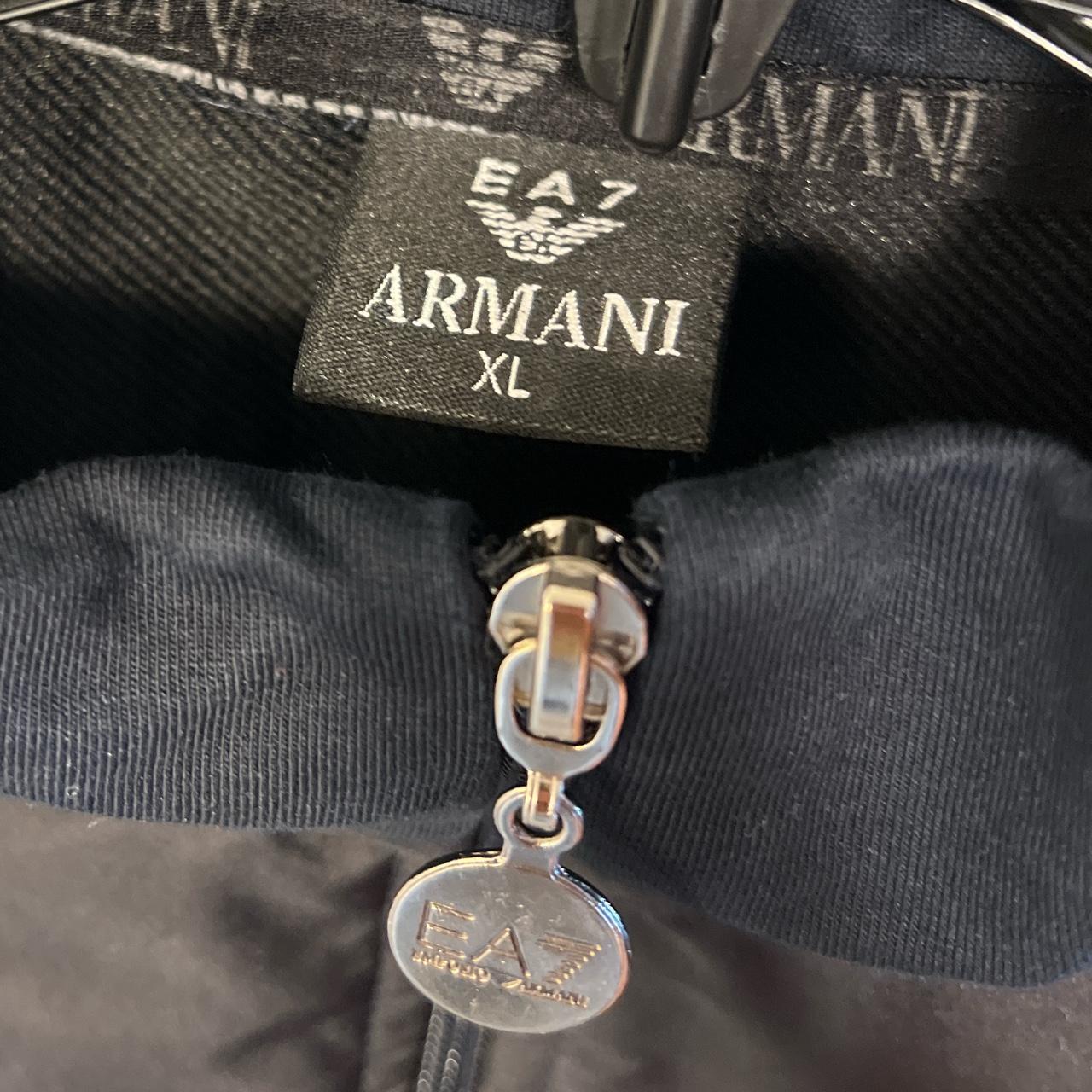 Armani Men's Black and White Jacket (2)