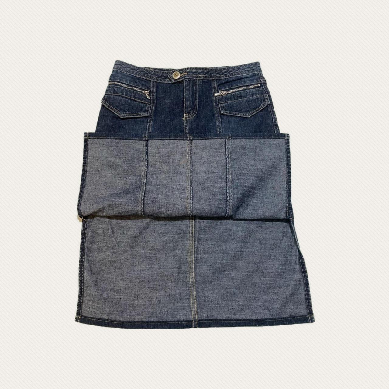 Union Bay Women's Blue and Navy Skirt (2)