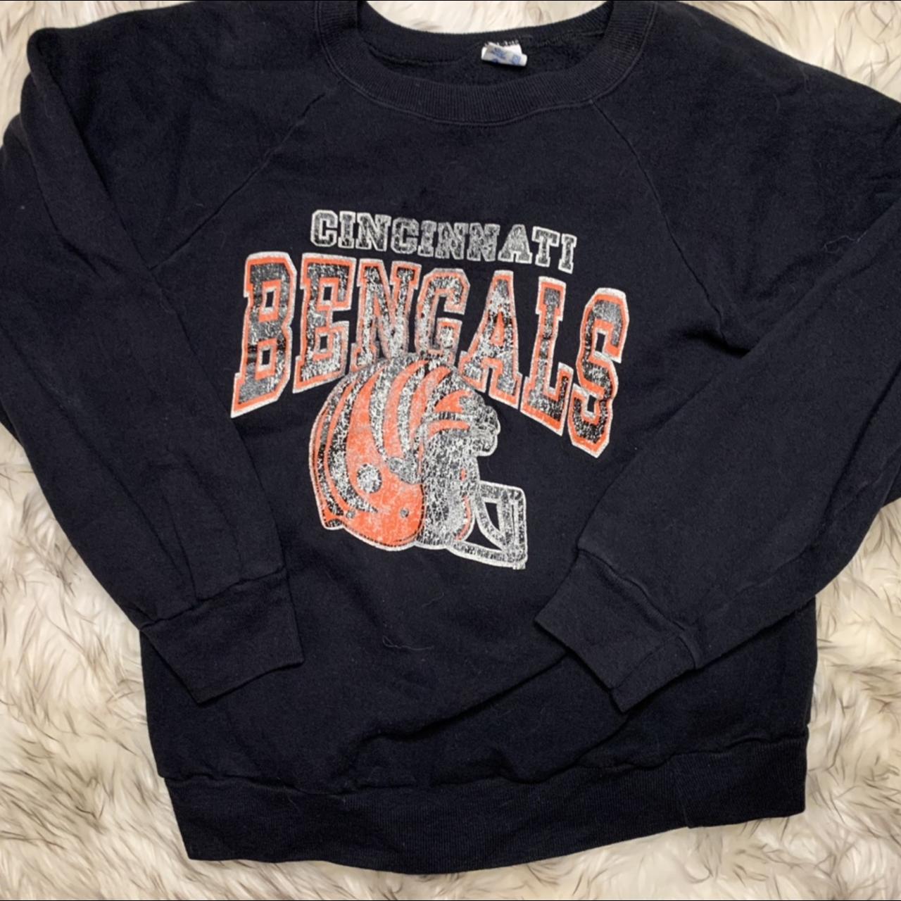 Cincinnati Bengals Vintage Unisex Sweatshirt Bengals Crewneck Who