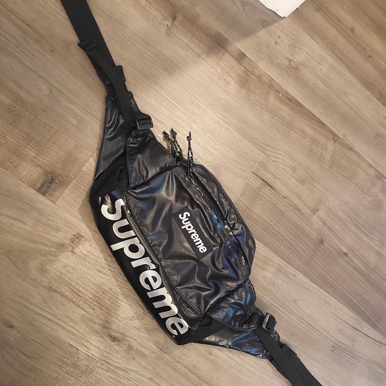 Supreme waist sale bag fw17 black