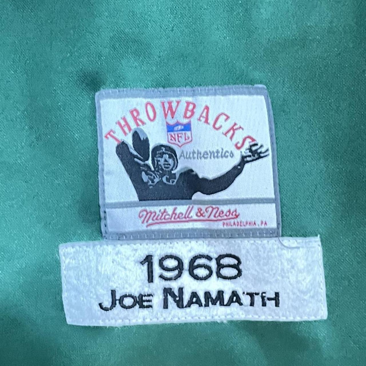 Vintage Joe Namath New York Jets NFL football - Depop