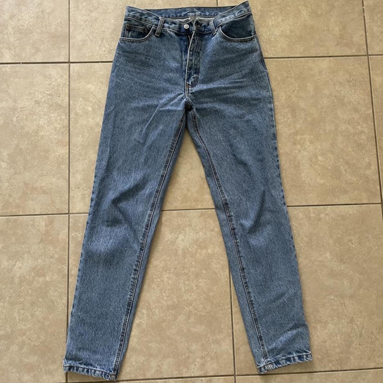 Jeans from Brandy Melville . l bought in nyc . Worn... - Depop