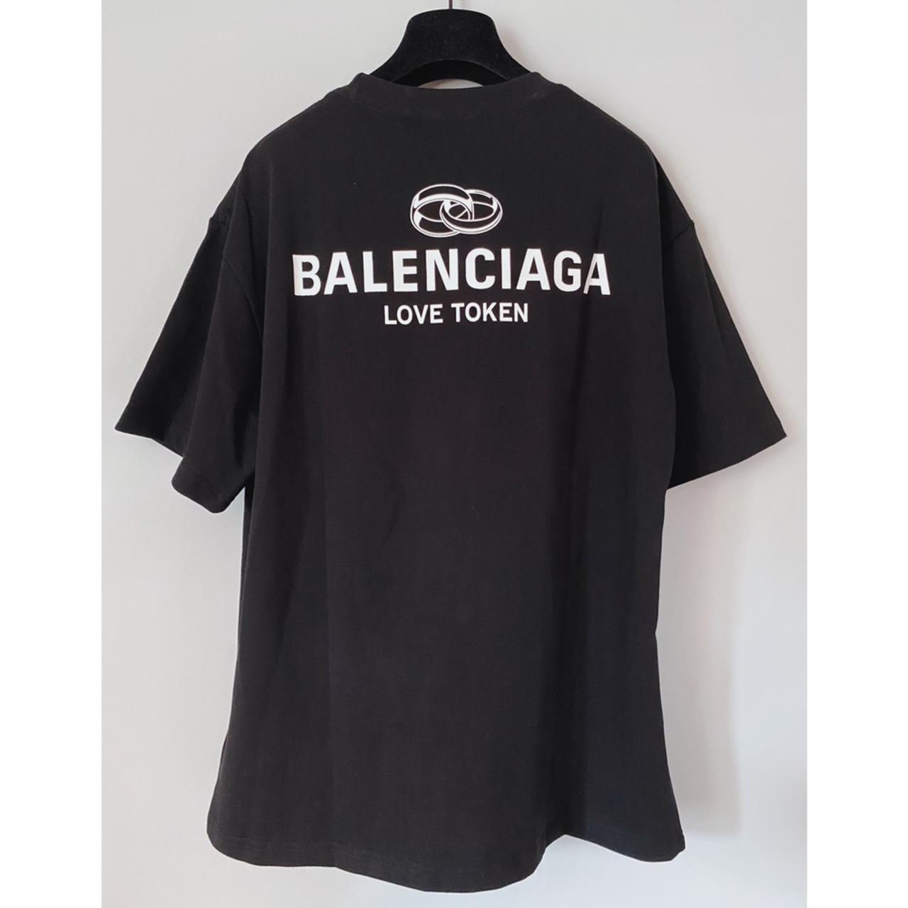 Balenciaga love token T-shirt New design!!! Size... - Depop