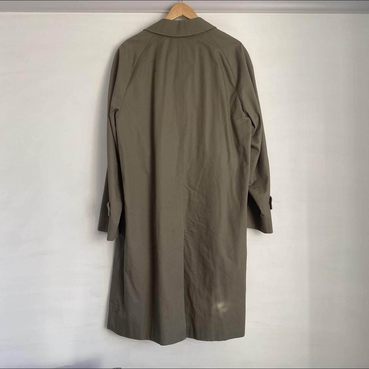 Vintage Aquascutum mens trench coat. It has a... - Depop