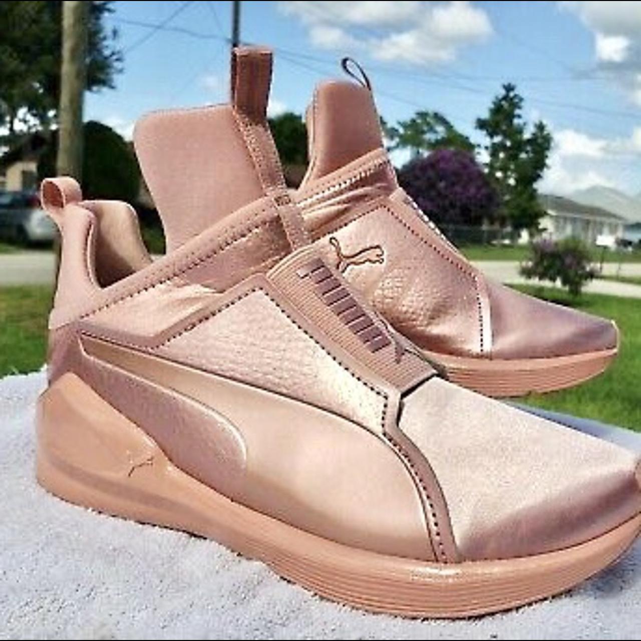 PUMA Fierce Copper Pink Rose Synthetic Textile Shoes