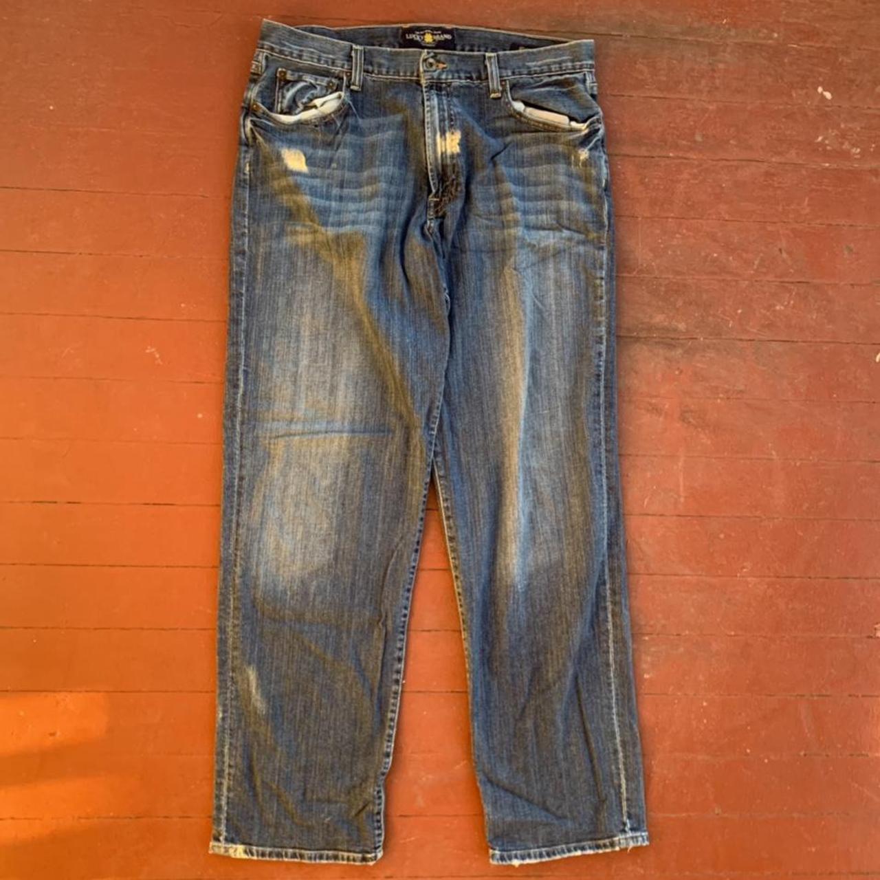 lucky brand jeans 36x34