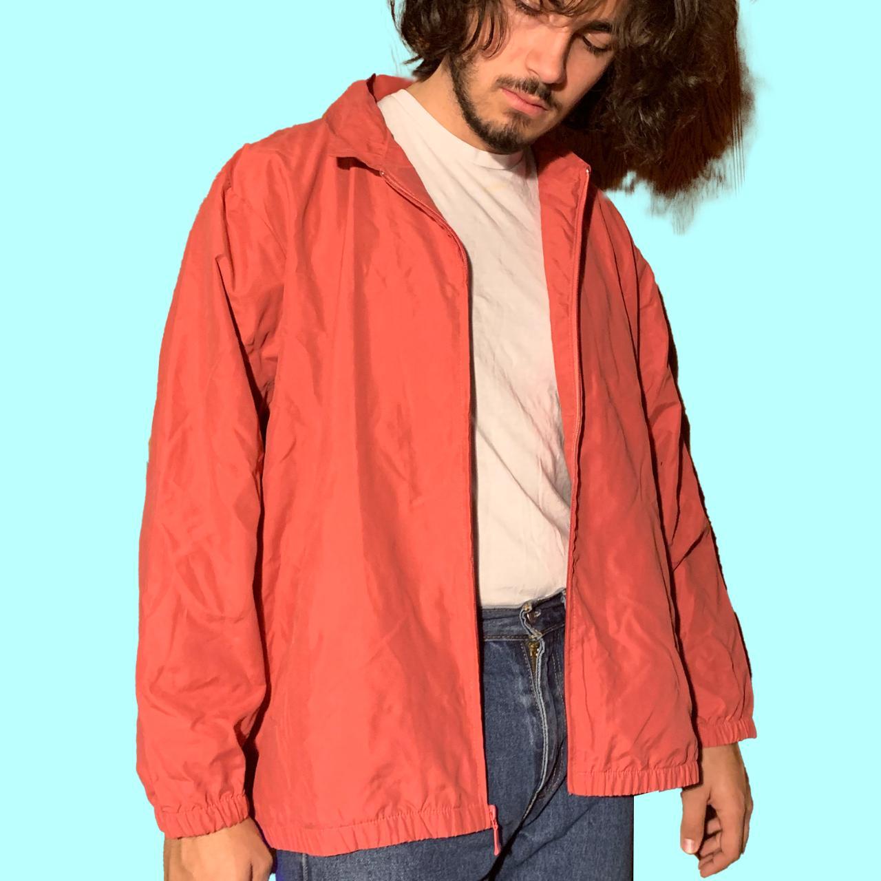 Vintage Men's Jacket - Red - L