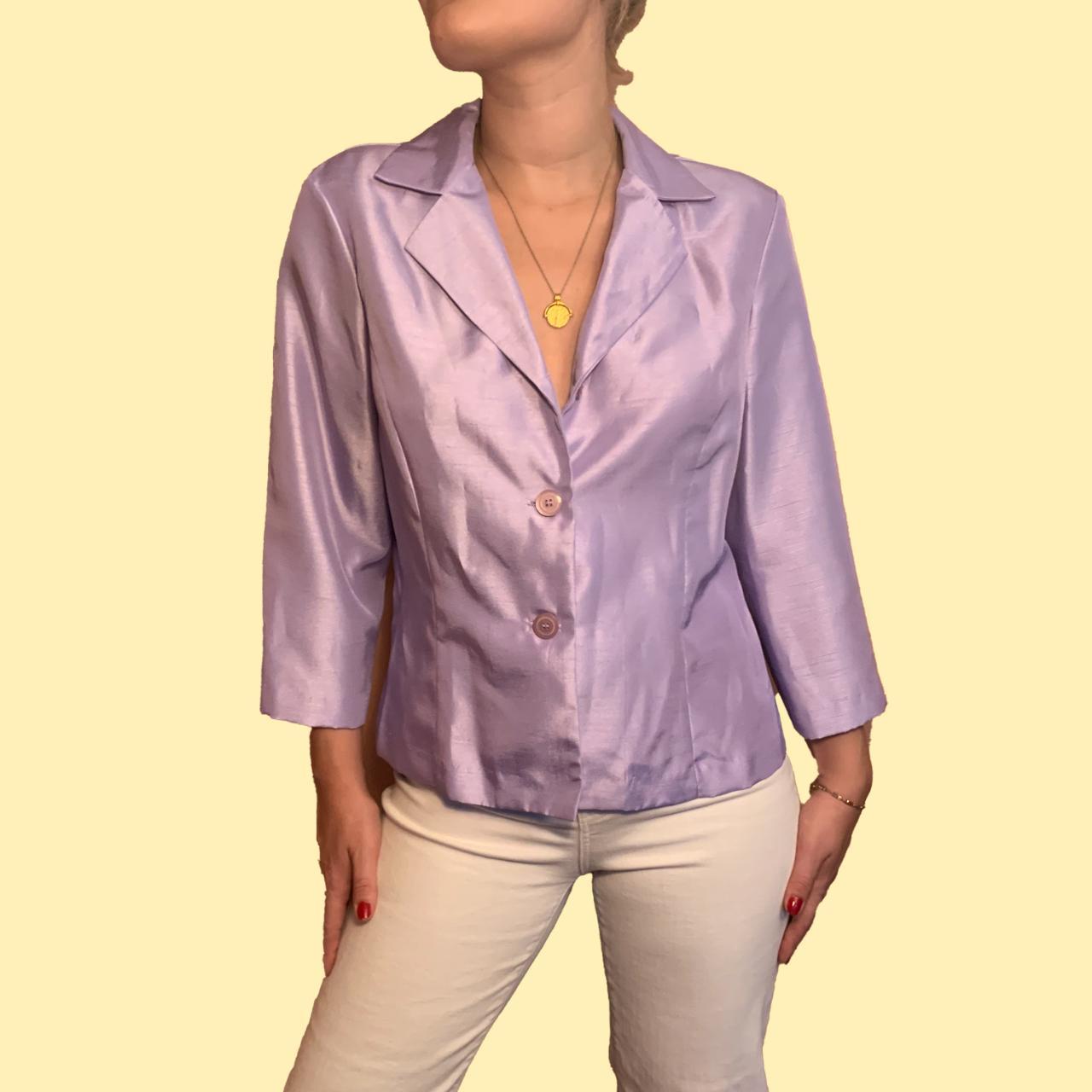 Product Image 3 - 80s women's bright violet satin