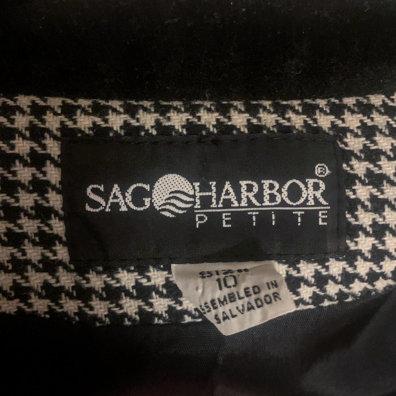 Sag Harbor Men's Black and White Jacket (4)