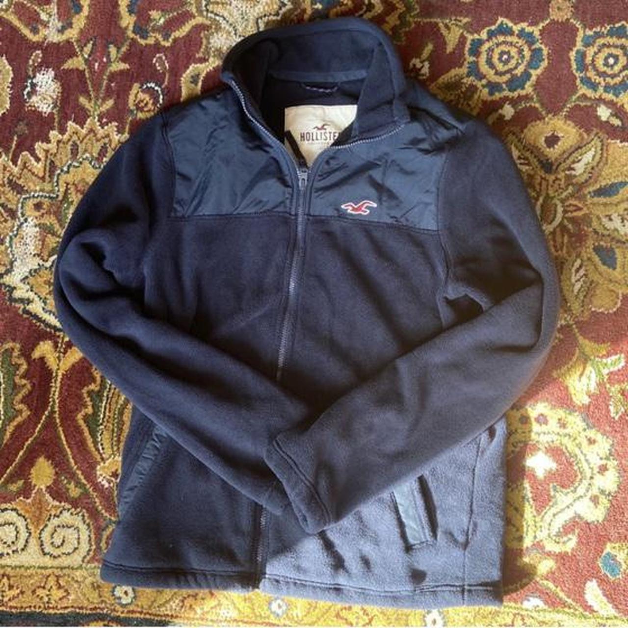 Hollister fleece deals jacket men's