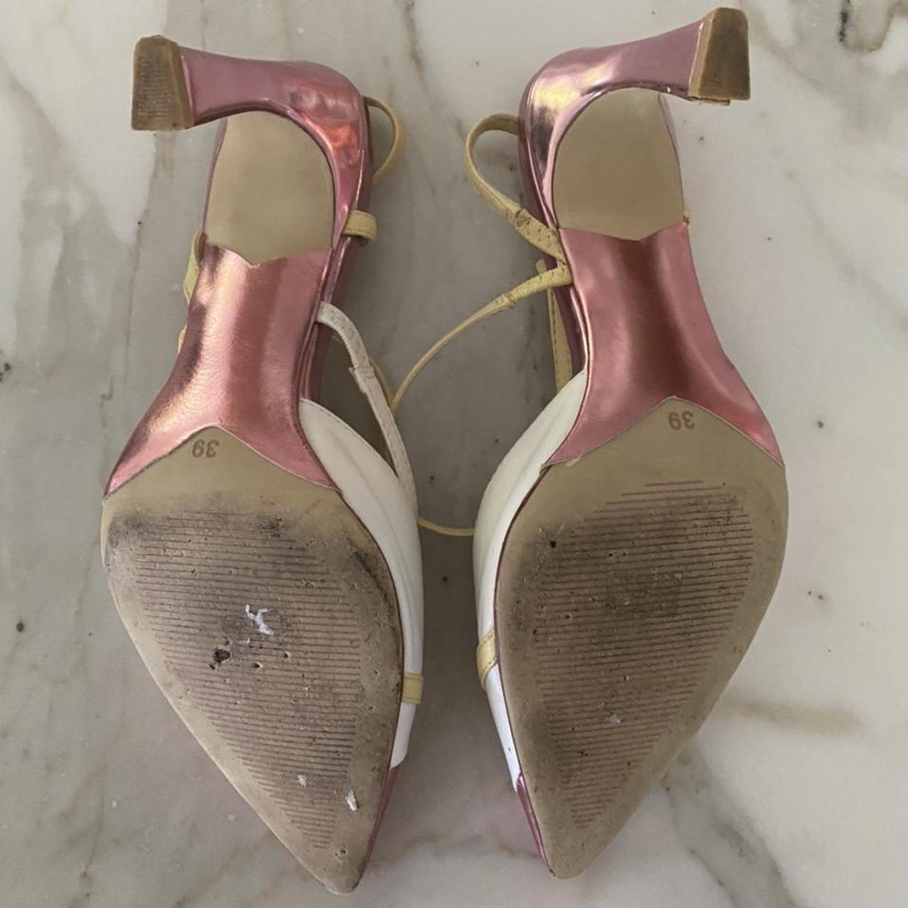 Louis Vuitton vintage heels 🌻 Bought in the 90's, - Depop