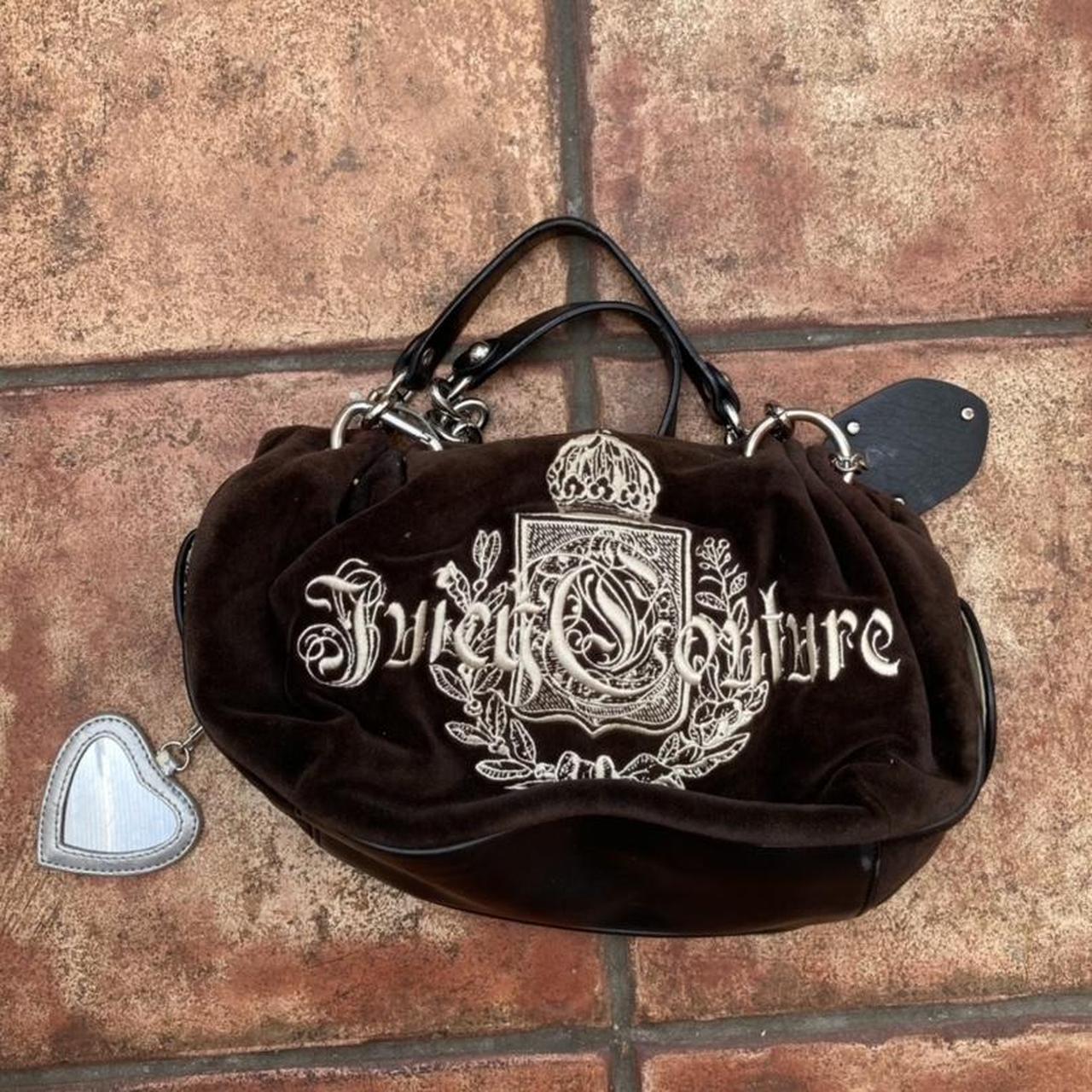 Genuine pink juicy couture bag from the early... - Depop