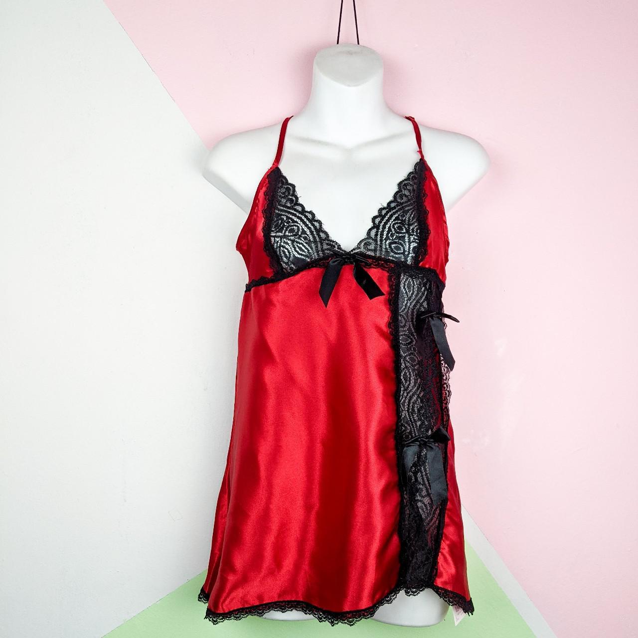 Oh La La Cheri Women's Red and Black Pajamas (2)