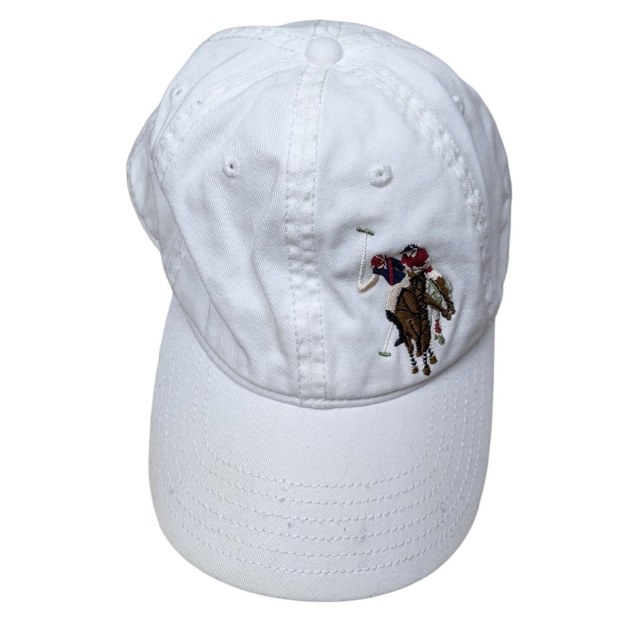 U.S. Polo Assn. Men's White and Brown Hat (3)