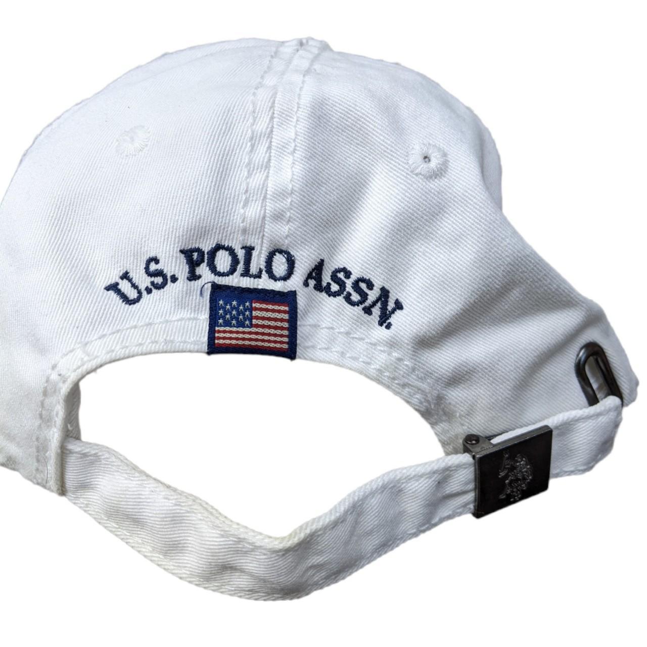 U.S. Polo Assn. Men's White and Brown Hat (4)