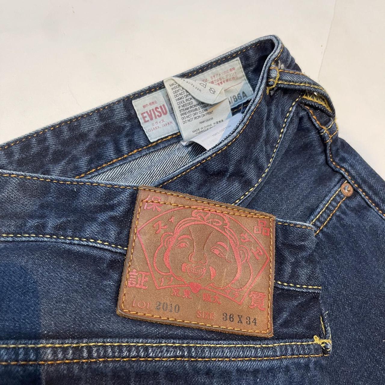 Evisu jeans // authentic evisu selvedge denim jeans... - Depop