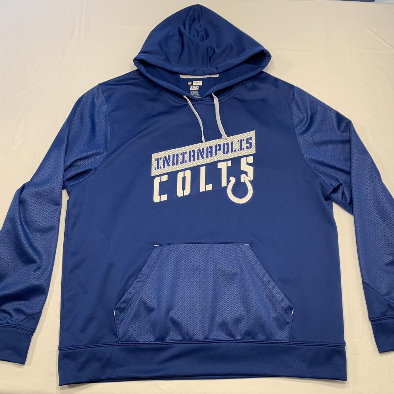 NFL Team Apparel Indianapolis Colts TX3 Warm Blue - Depop