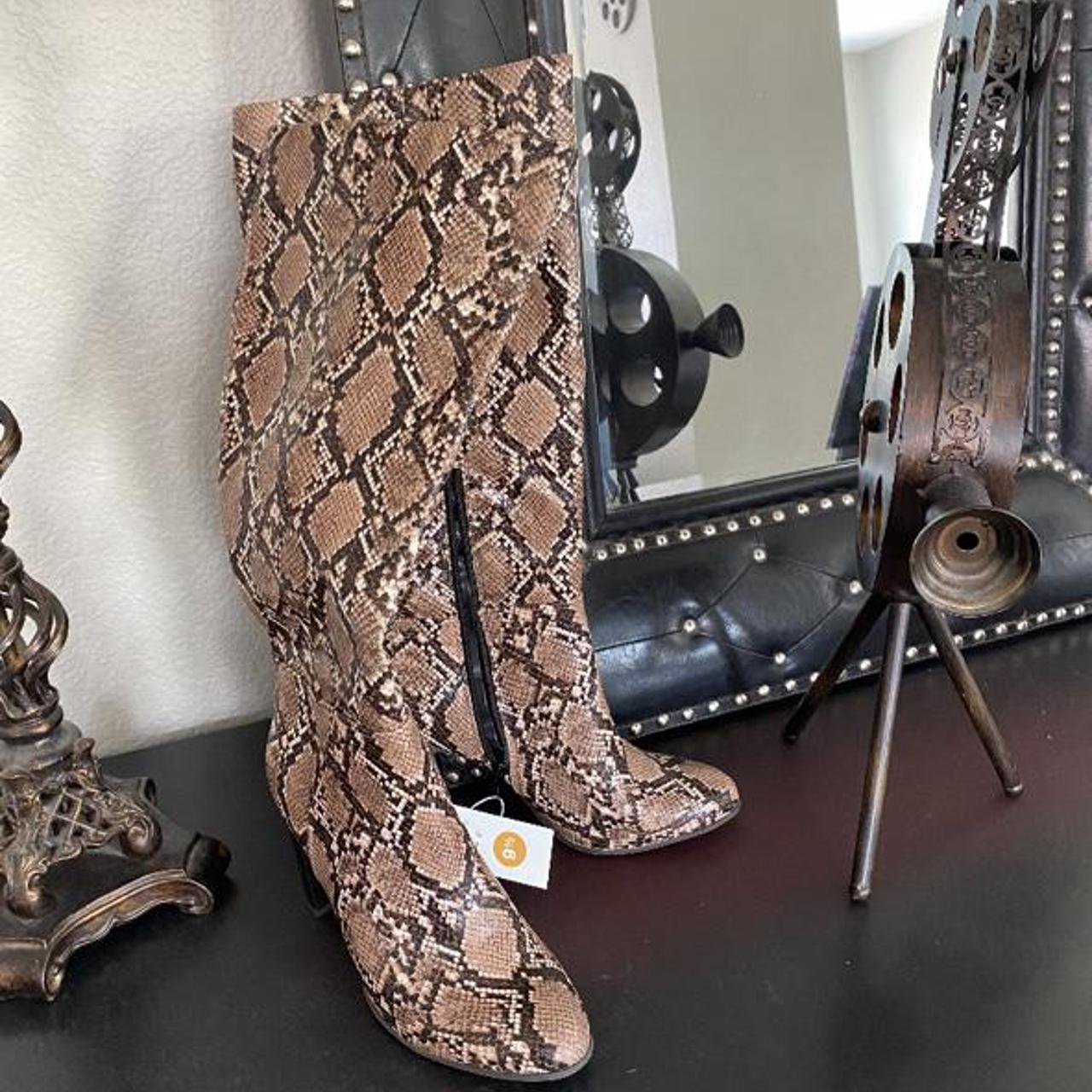 Target snakeskin outlet boots