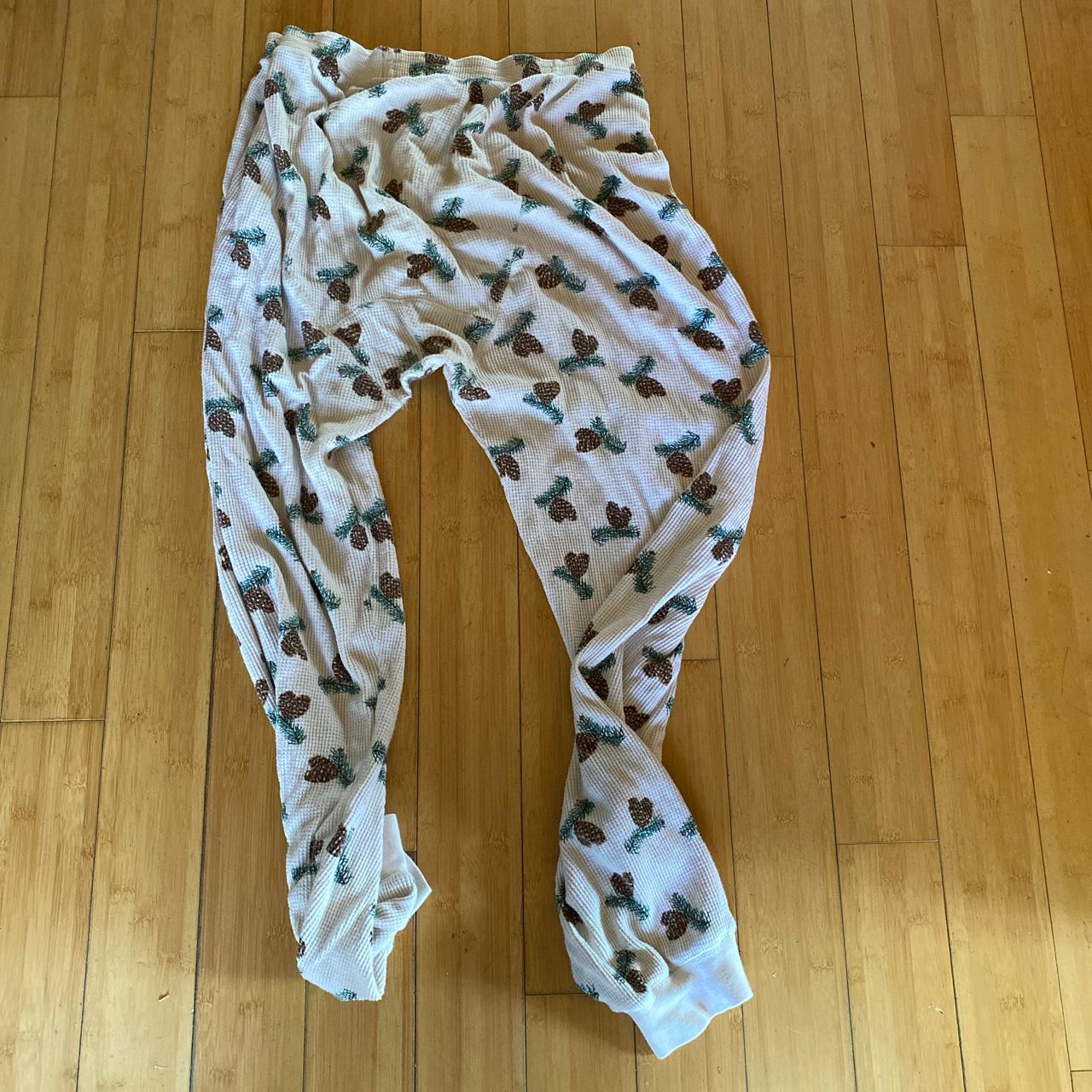 Men's Cream and Green Joggers-tracksuits | Depop