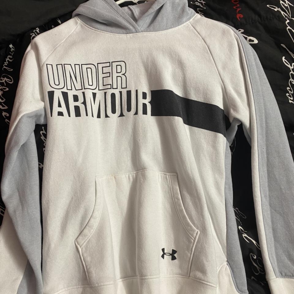 Under Armour Sweatshirt Women XS Black Pullover - Depop