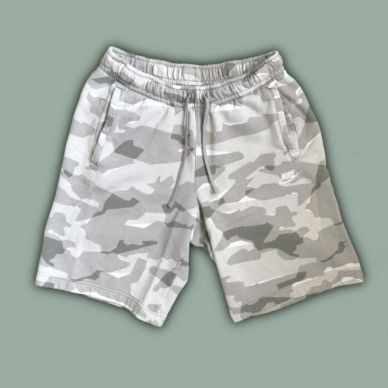 nike camo cotton shorts