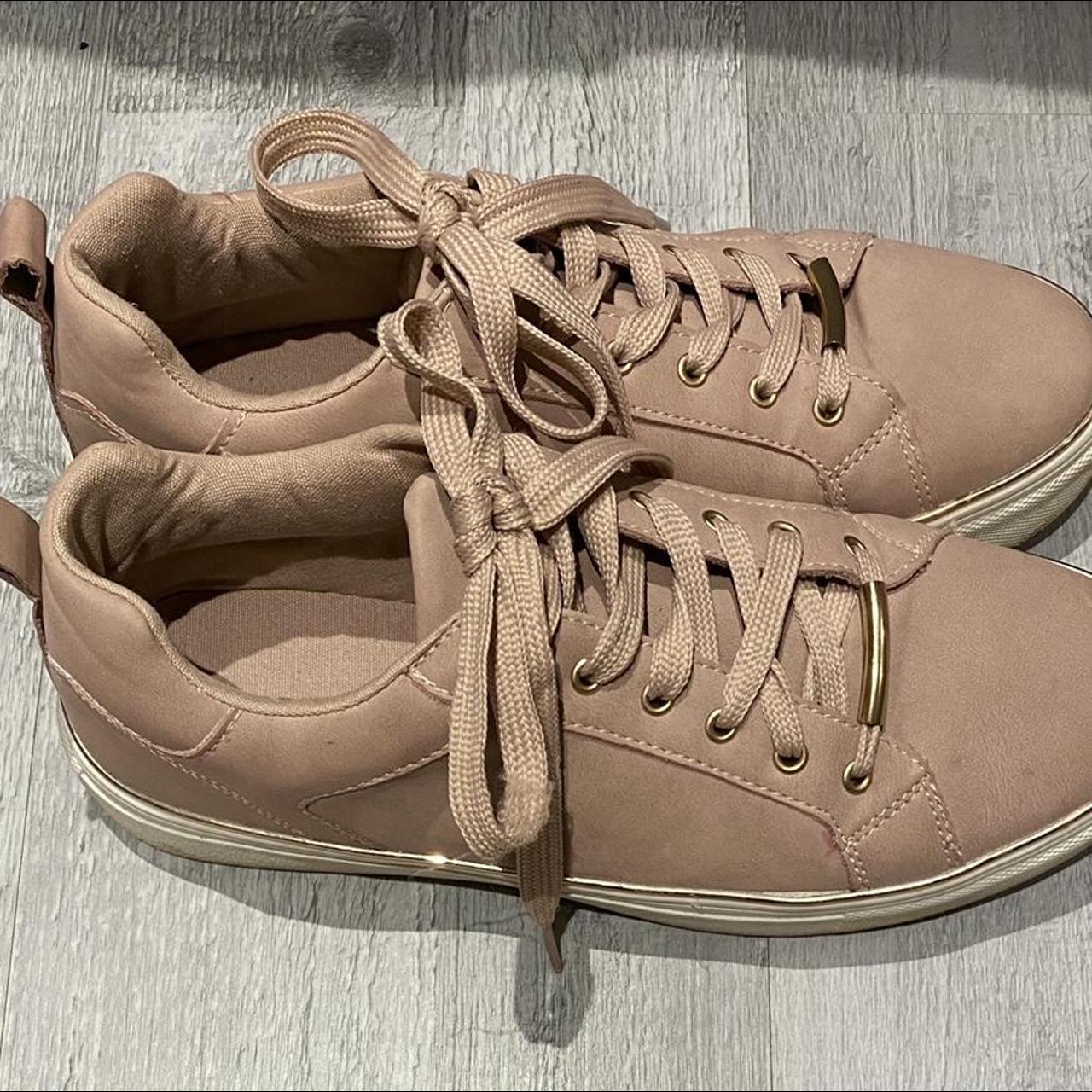 dusty pink trainers