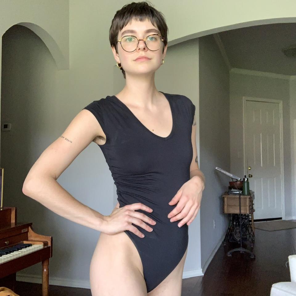 SO (kohls) bodysuit thong super soft worn twice - Depop