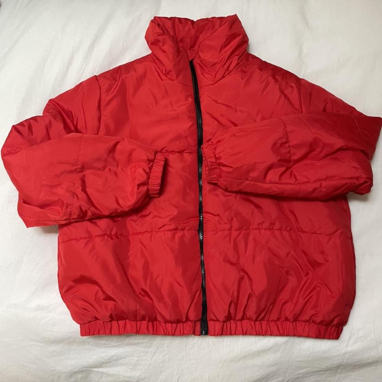 Target red puffer jacket size XL. Target Depop