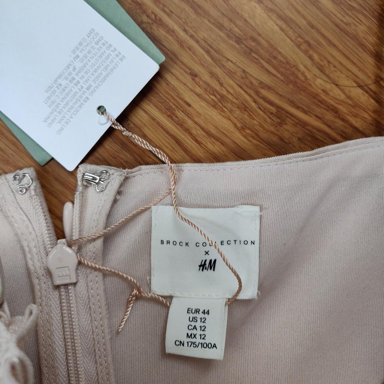 Brock Collection x H&M linen blend corset top. Size - Depop