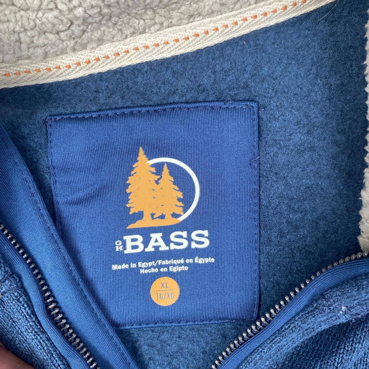 Bassike Men's Blue and Navy Sweatshirt (2)