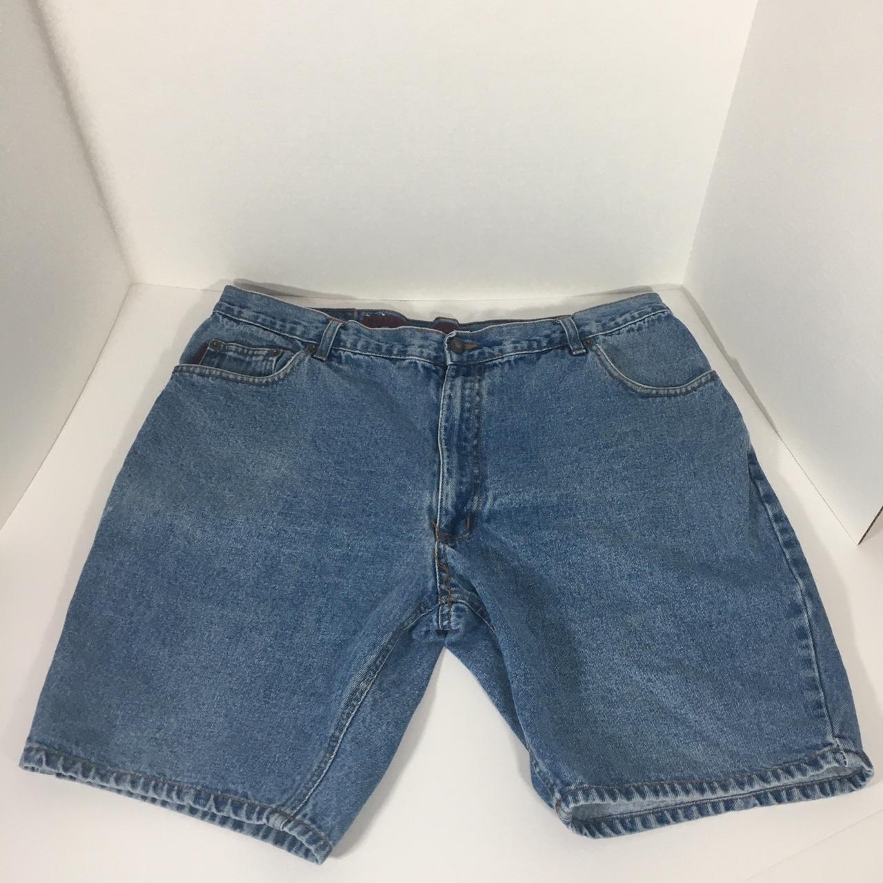 Vintage Retro Bugle Boy Men’s Denim Jean Shorts Blue... Depop