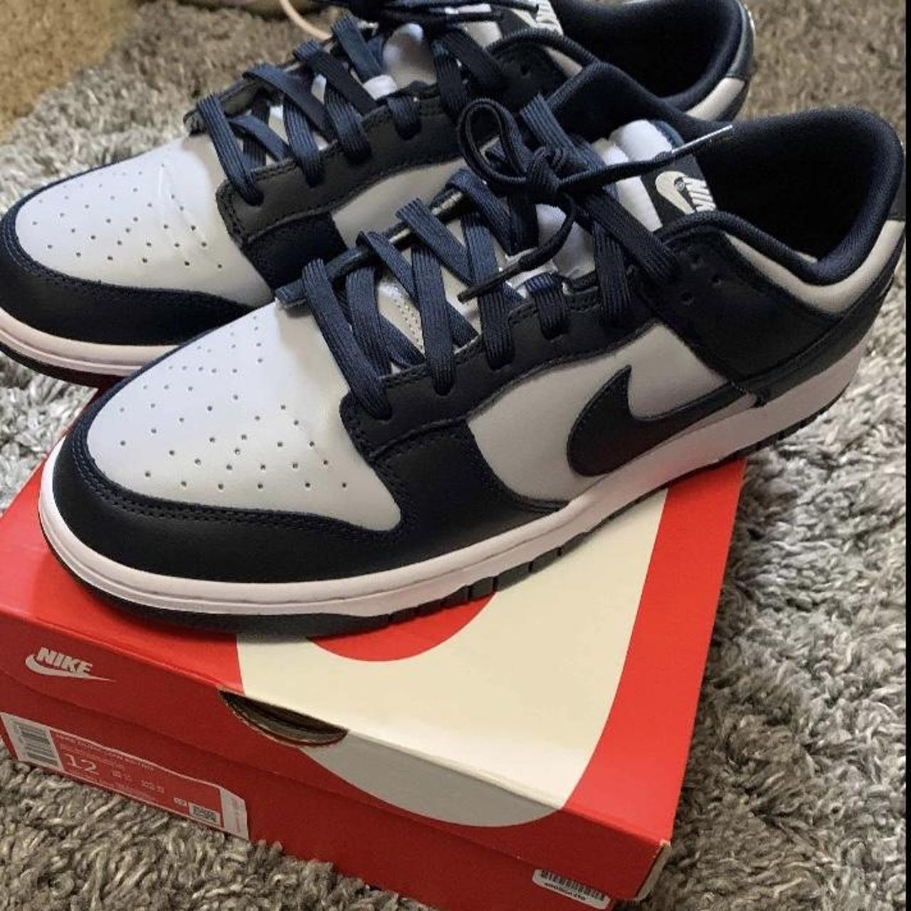 GEORGETOWN DUNKS / Nike Dunk Georgetown size 12 - Depop