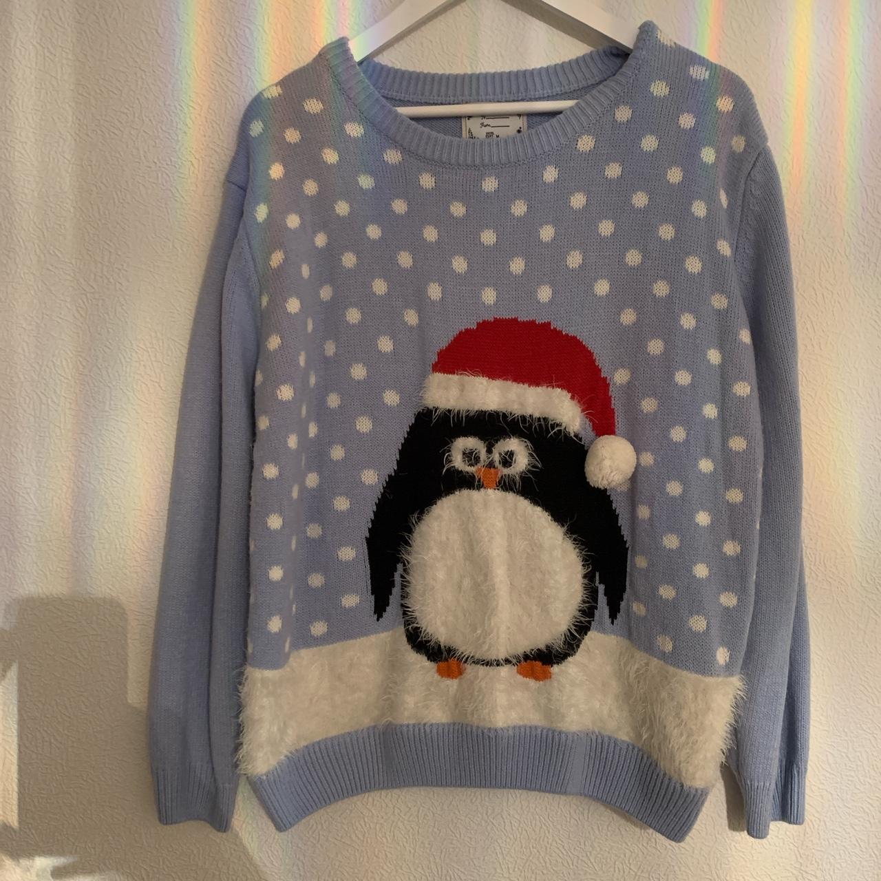 Penguin Christmas jumper #penguin #christmas #jumper Depop