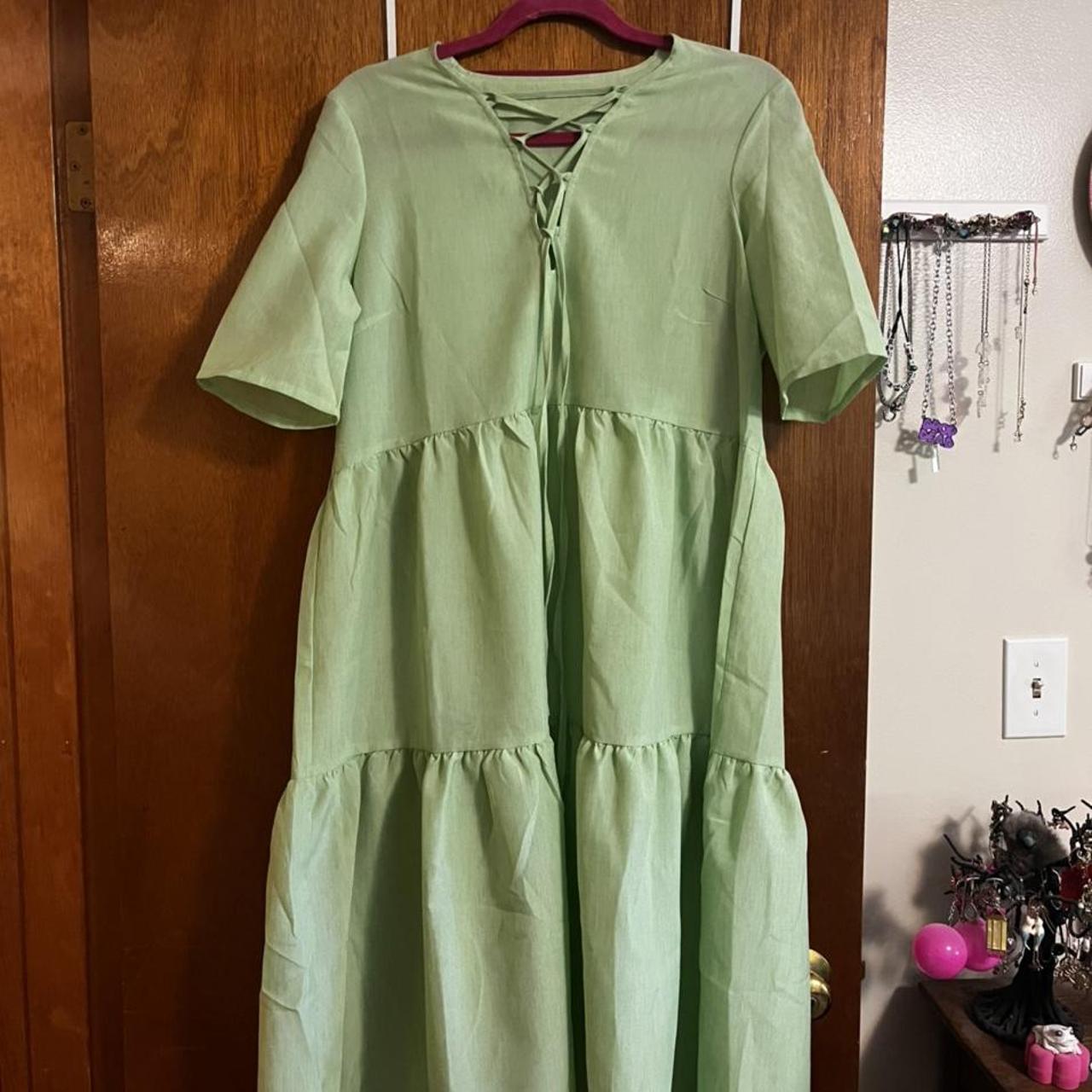 Lola May Women's Green Dress