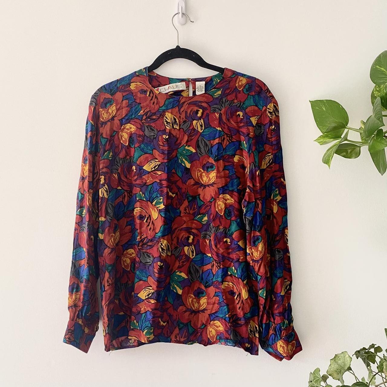 American Vintage Women's Multi Blouse | Depop