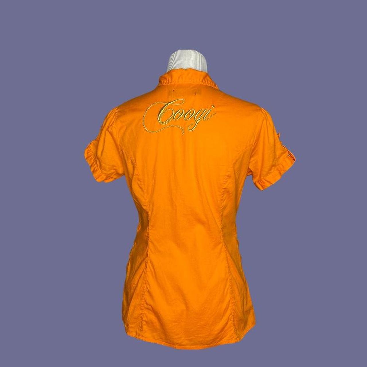 Product Image 2 - Coogi Y2K Orange Button Front