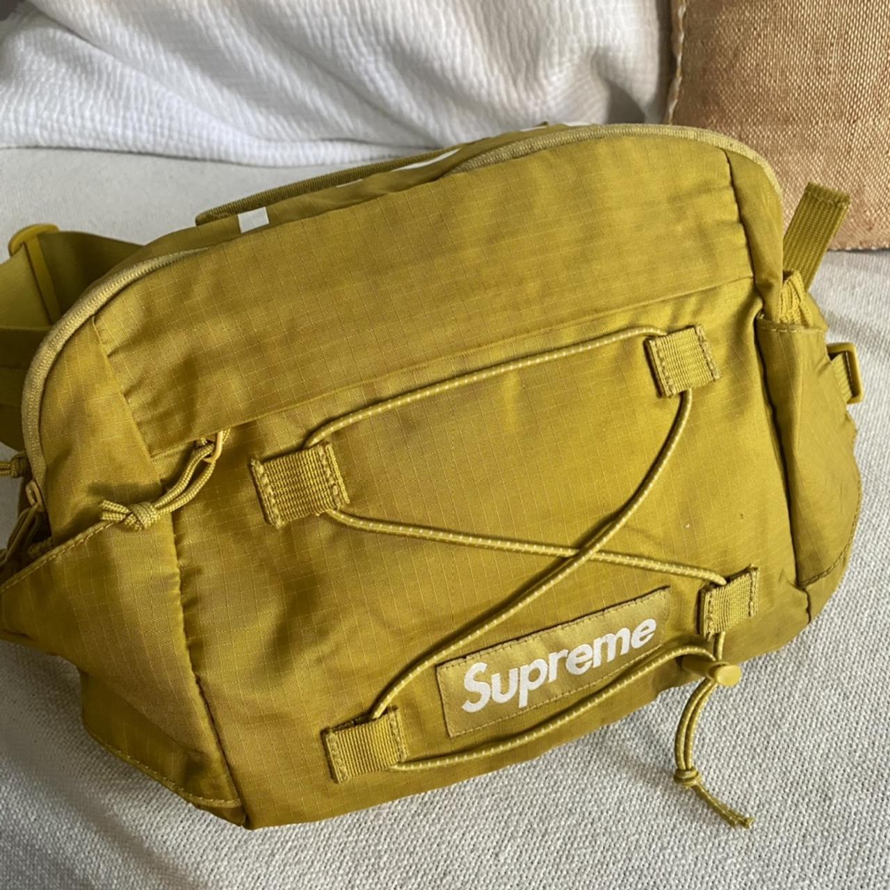 Supreme waist bag SS17 yellow