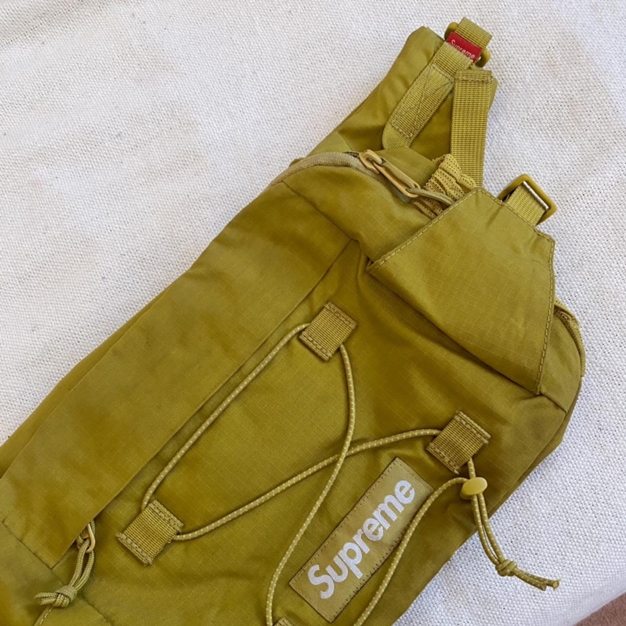 Supreme Acid Green/Yellow Waist Bag SS17 - Depop