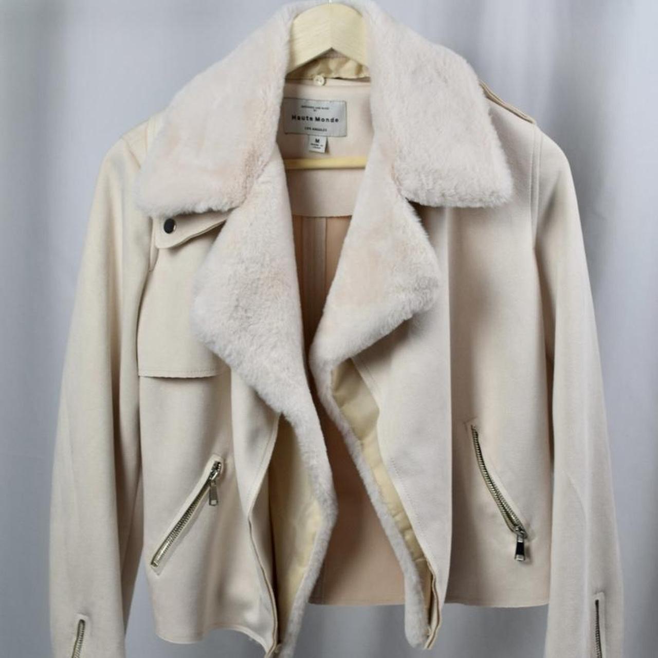 Women's Cream Jacket | Depop