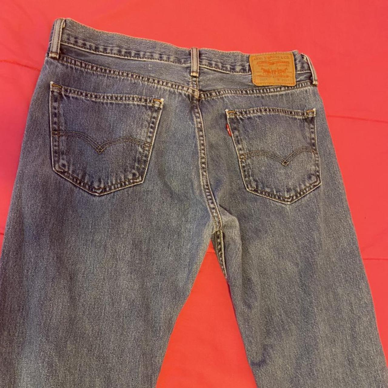 Levis 505 jeans. Vintage Levi’s jeans with boyfriend... - Depop