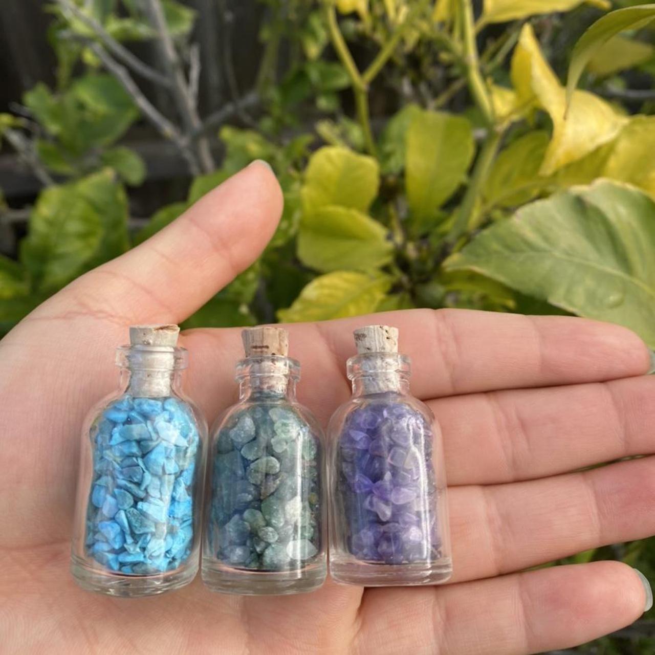 Crystal jars. 7 each. Crystal jars filled with... Depop