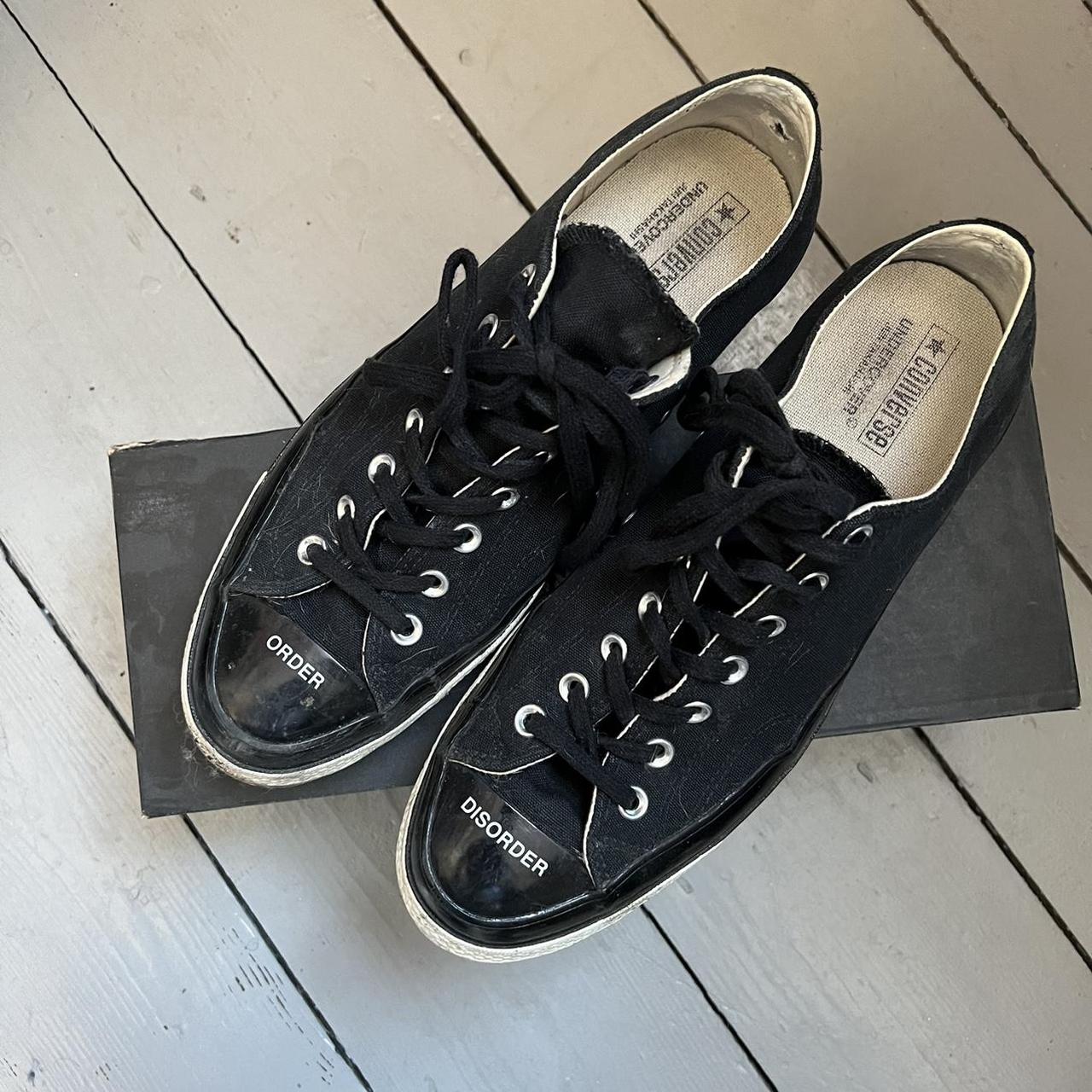 Converse Men's Black Trainers | Depop